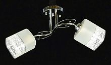 Люстра потолочная двухрожковая Мелодия Света Е27 220В Хром картинка 